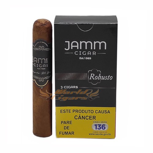 Jamm Robusto Premium Petaca C/3