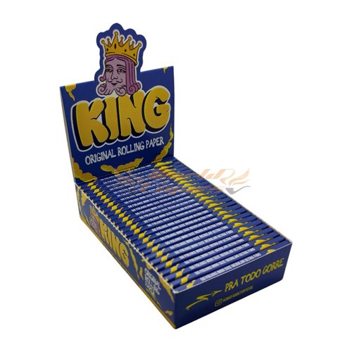 Papel P/ Cigarro King Paper Mini Size Cx. C/25