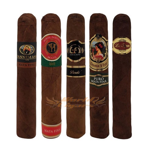 Kit 5 Charutos Nacionais Robusto