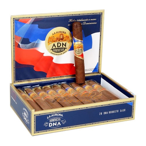 La Aurora ADN Dominicano Robusto Caixa C/20