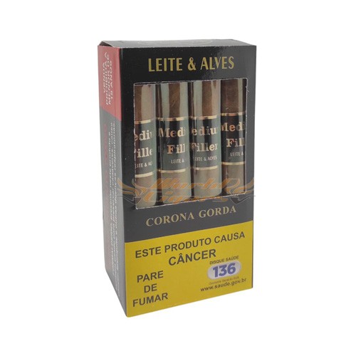 Leite & Alves Medium Filler Corona Gorda Ma�o C/12