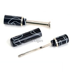 Limpador de Cachimbo 2 em 1 - Preto e Branco