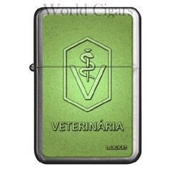 Isqueiro a Fluido Locke Profissões - Veterinaria