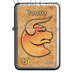 Isqueiro a Fluido Locke Signos - Touro