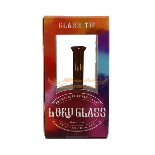 Piteira Premium Lord Glass Colors - Marrom
