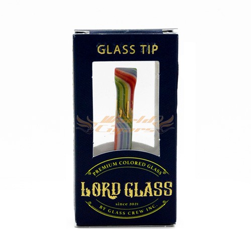 Piteira Premium Lord Glass Squad Wag - Laranja Vermelha e Azul