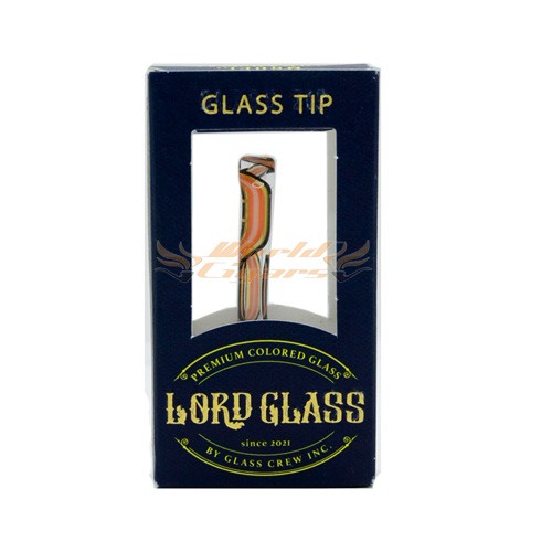 Piteira Premium Lord Glass Squad Wag - Preta Laranja e Verde