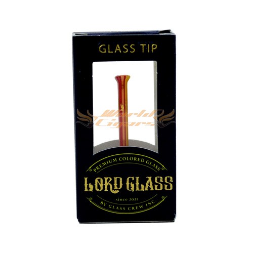 Piteira Premium Lord Glass Vac Stack - Amarela e Vermelha