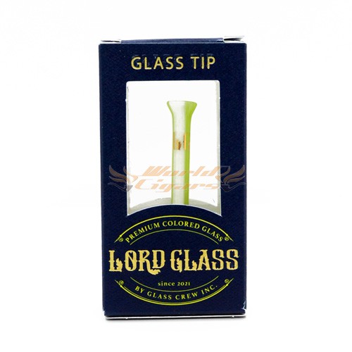 Piteira Premium Lord Glass Vac Stack - Branca e Verde