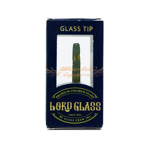 Piteira Premium Lord Glass Wig Wag - Verde Vermelha e Amarela