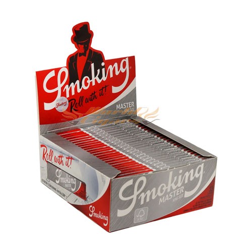 Papel P/Cigarro Smoking King Size Master Cx C/50