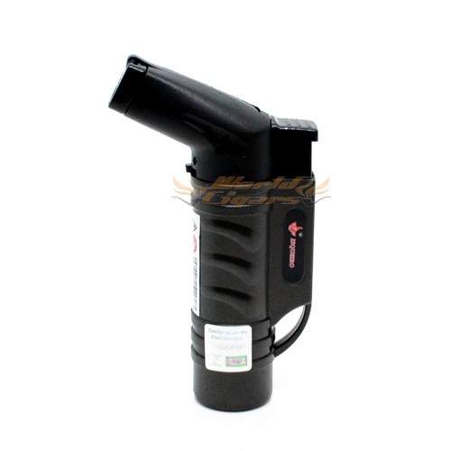 Isqueiro Ma�arico 1 Chama - Preto Met�lico