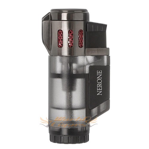 Isqueiro Maçarico 3 Chamas Torch Nerone - Preto