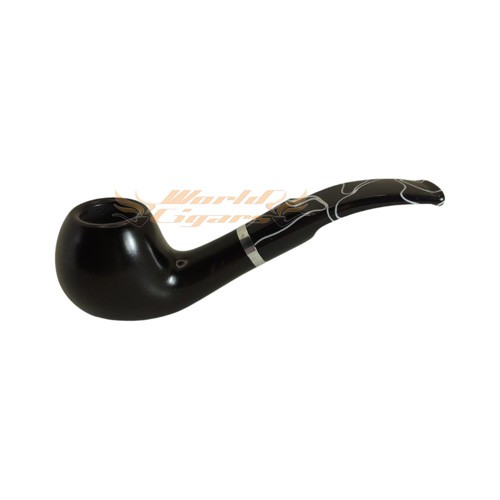 Cachimbo Molina Briar Black White