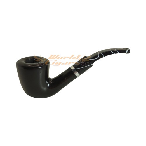 Cachimbo Molina Briar Black White