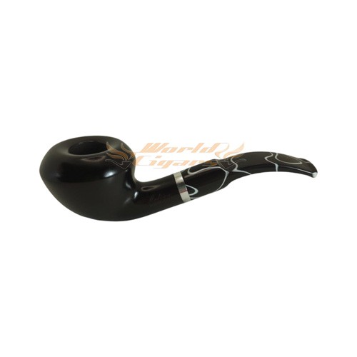 Cachimbo Molina Briar Black White