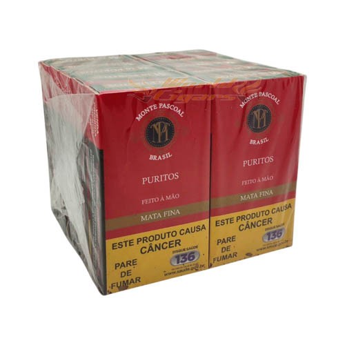 Cigarrilha Monte Pascoal Puritos Cx C/10x10