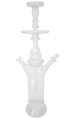 Narguile de Vidro Grande 63cm + Brinde