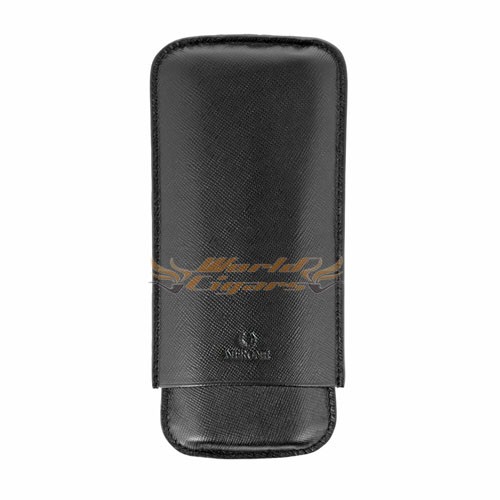 Charuteira Nerone Classy P/2 Charutos Couro Saffiano
