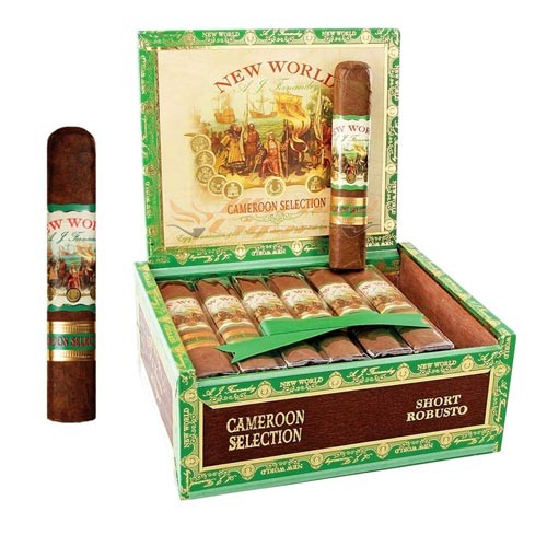 A J Fernandez New World Cameroon Short Robusto Cx C/20