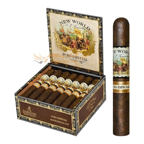 A J Fernandez New World Puro Especial Robusto Cx C/20