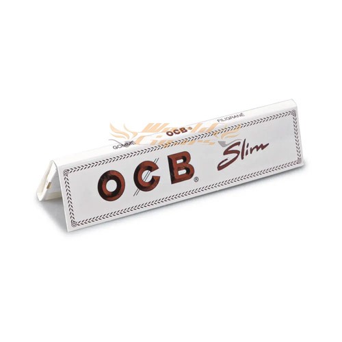 Papel P/Cigarro OCB King Size Slim White Un.