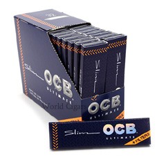 Papel P/Cigarro OCB King Size Slim Ultimate + Filters Cx. C/32