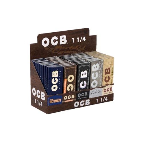 Papel P/Cigarro OCB 1¼ Mix Cx. C/50
