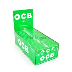 Papel P/Cigarro OCB N�8 Green Cx. C/50