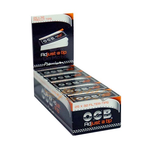 Piteira P/Cigarro OCB Adjust Tips Large Bloc Cx C/25