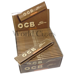 Papel P/Cigarro OCB King Size Unbleached Caixa C/50