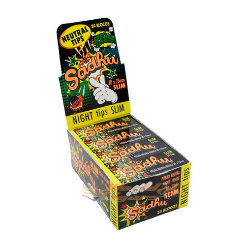 Piteira P/Cigarro Sadhu Night Slim Cx C/24