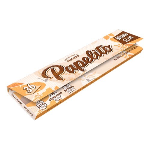 Papel Papelito Brown Slim King Size Un.