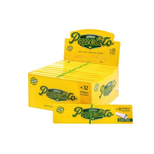 Papel Papelito Tradicional King Size + Tips Cx C/24