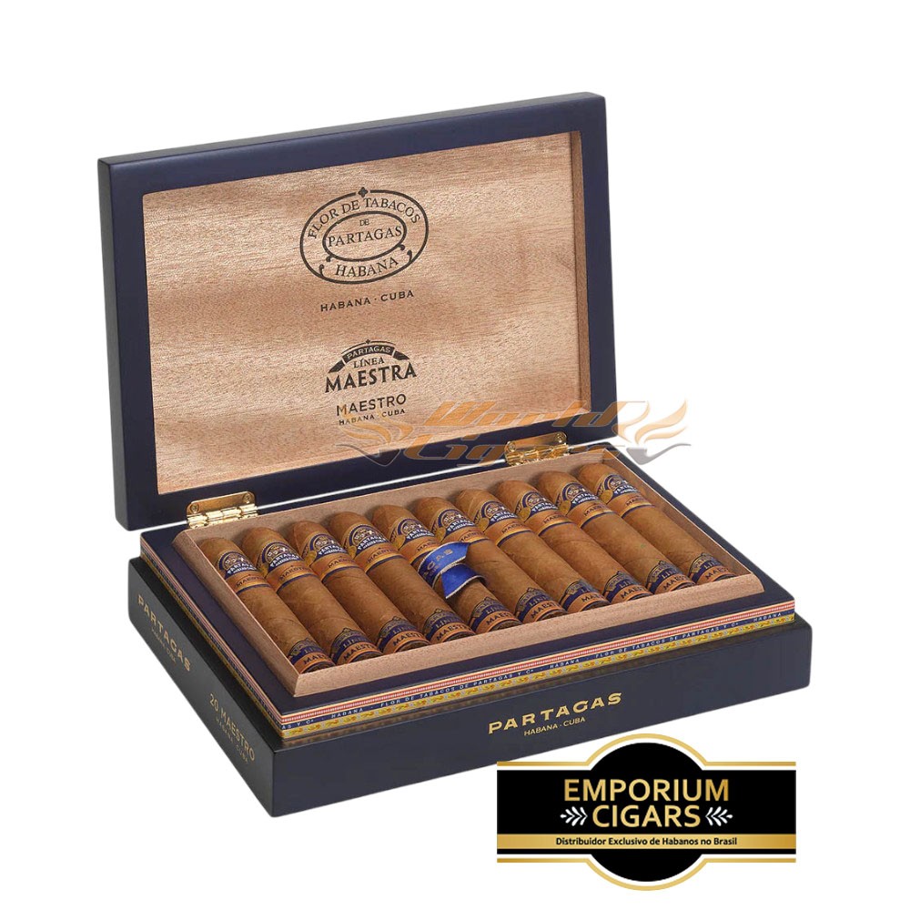 Partagas Linea Maestra Maestro Cx C/20 | World Cigars Tabacaria e