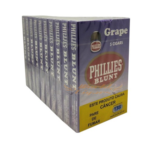 Phillies Blunt Grape Display Com 10x5