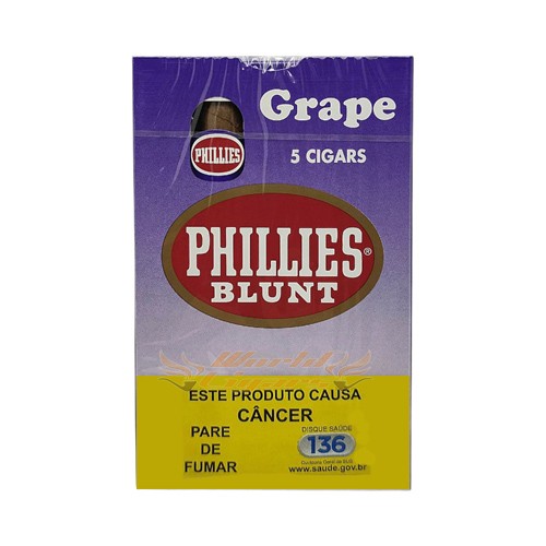 Phillies Blunt Grape Caixa Com 5