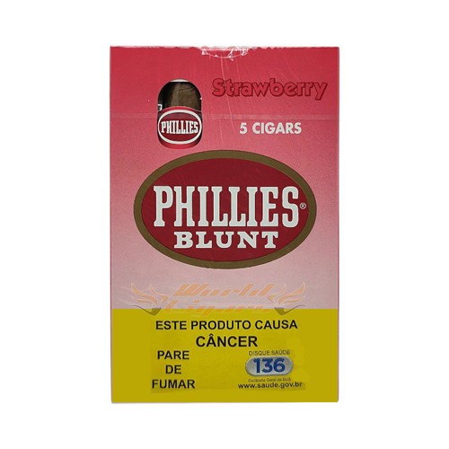 Phillies Blunt Strawberry Caixa Com 5
