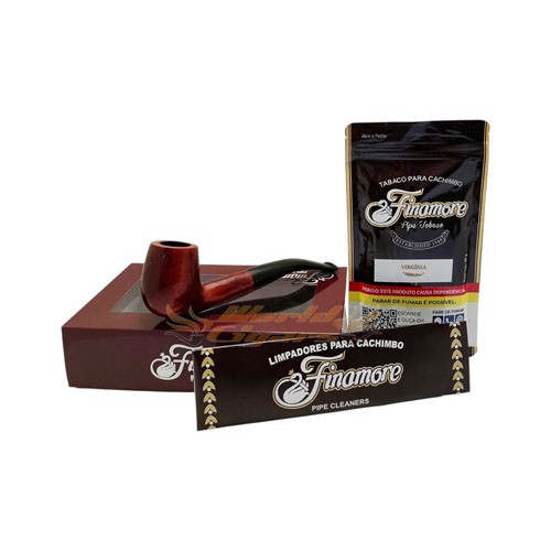 Cachimbo Kit Pipe Box Finamore - Modelo 01