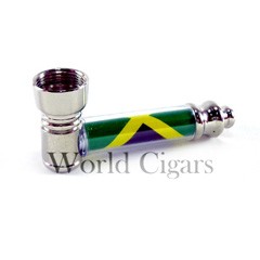 Pipe de Metal e Acr�lico Pequeno - Rasta