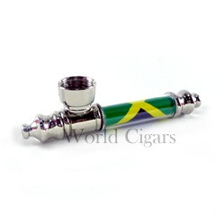 Pipe de Metal e Acr�lico Pequeno - Rasta