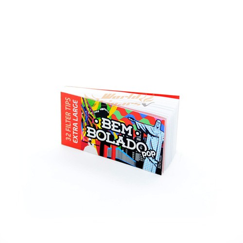 Piteira P/Cigarro Bem Bolado Pop Extra-Large Branca