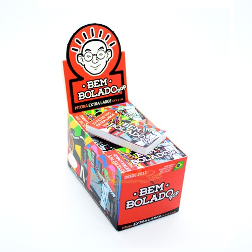 Piteira P/Cigarro Bem Bolado Extra-Large Branca Cx C/24