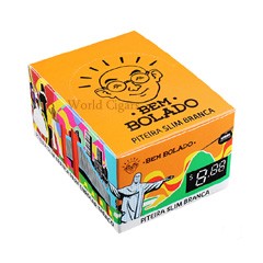 Piteira P/Cigarro Bem Bolado Slim Branca Cx C/24