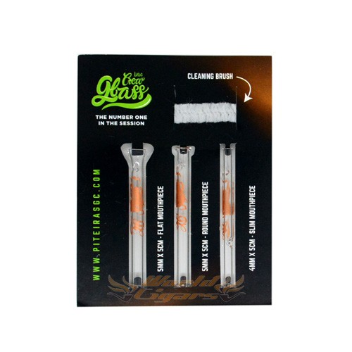Piteira Glass Crew Tip - Afegão 4mm e 5mm