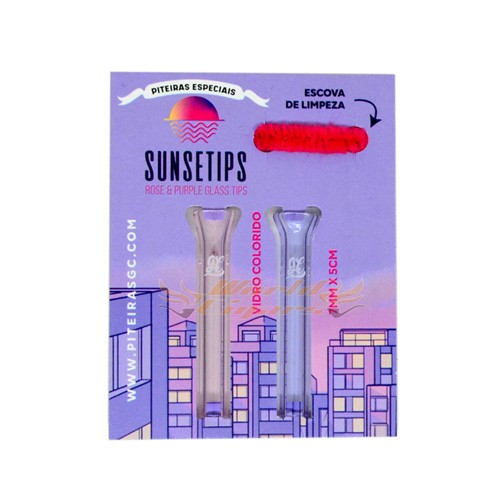 Piteira Glass Crew Tip - The Sunset 7mm