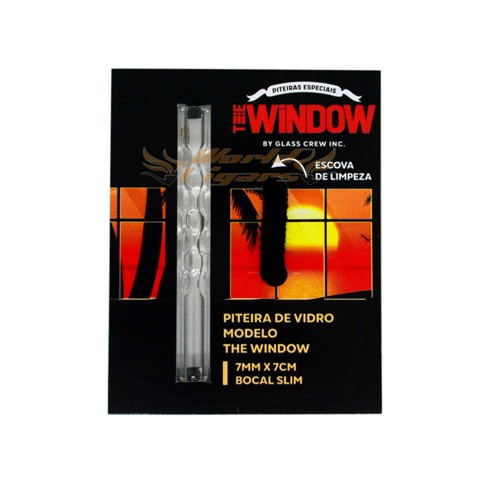 Piteira Glass Crew Tip - The Window 7mm