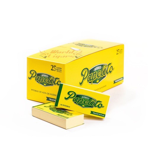 Piteira Papelito Tradicional C/36 Folhas - Cx C/25