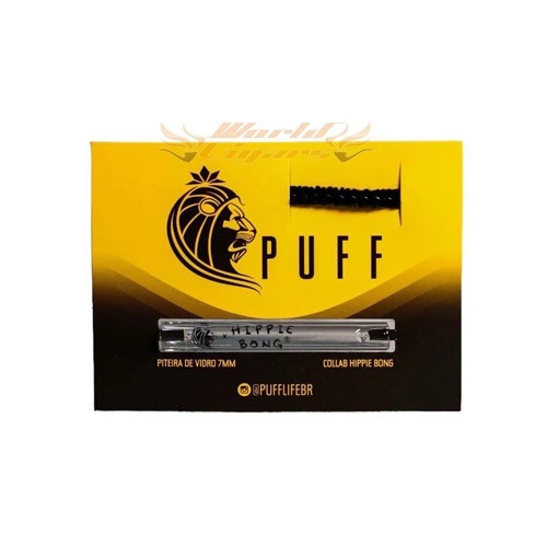 Piteira de Vidro Puff Life - Escolha o Tamanho