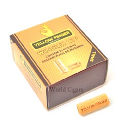 Piteira P/Cigarro de Madeira Yellow Finger Small Caixa C/10